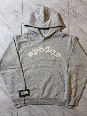 VVS Grey Sp5der Hoodie